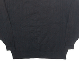 NAUTICA Mens Jumper Black Cable Knit L