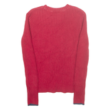 POLO SPORT RALPH LAUREN Womens Jumper Red Tight Knit S