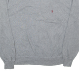 POLO RALPH LAUREN Mens Jumper Grey Tight Knit XL