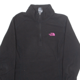 THE NORTH FACE Womens Fleece Black 1/4 Zip L