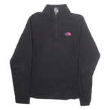 THE NORTH FACE Womens Fleece Black 1/4 Zip L