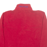 NAUTICA Mens Fleece Red 1/4 Zip XL