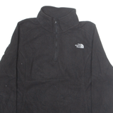 THE NORTH FACE Womens Fleece Black 1/4 Zip M