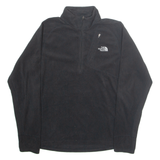 THE NORTH FACE Mens Fleece Black 1/4 Zip M