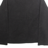 NFL Steelers Womens Fleece Black 1/4 Zip M