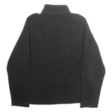 NFL Steelers Womens Fleece Black 1/4 Zip M