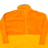 RALPH LAUREN POLO JEANS COMPANY Mens Fleece Orange 1/4 Zip S