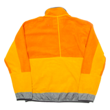 RALPH LAUREN POLO JEANS COMPANY Mens Fleece Orange 1/4 Zip S