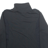 PATAGONIA Womens Fleece Black 1/4 Zip S