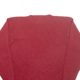 POLO RALPH LAUREN Mens Jumper Red Tight Knit XL