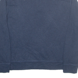 POLO RALPH LAUREN Mens Jumper Blue 1/4 Zip Tight Knit L