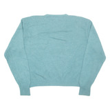 POLO RALPH LAUREN Mens Jumper Blue Tight Knit 2XL