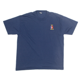 The Balanced Man Mens T-Shirt Blue Crew Neck L