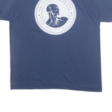 The Balanced Man Mens T-Shirt Blue Crew Neck L