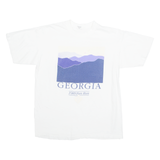 Georgia Mens T-Shirt White S