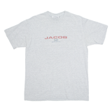 JACOB Mens T-Shirt Grey M