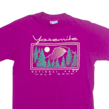 Yosemite National Park Womens T-Shirt Purple M