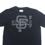 MAJESTIC Giants Baseball Mens T-Shirt Black USA XL