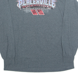 Placerville Speedway Mens T-Shirt Grey Long Sleeve USA L