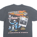 Fastimes Indoor Karting Mens T-Shirt Grey S