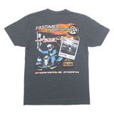 Fastimes Indoor Karting Mens T-Shirt Grey S