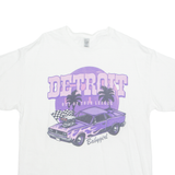 Detroit Mens T-Shirt White L