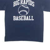Big Rapids Baseball Mens T-Shirt Blue USA M