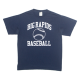 Big Rapids Baseball Mens T-Shirt Blue USA M