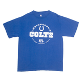 NFL Indianapolis Colts Mens T-Shirt Blue USA L
