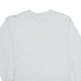 JONES AND MITCHELL Denver Mens T-Shirt Grey Long Sleeve USA L