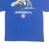 MAJESTIC Colts Mens T-Shirt Blue USA L