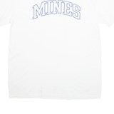 FANATICS Mines Mens T-Shirt White USA XL