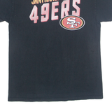 NFL 49ers Mens T-Shirt Black USA M