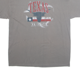 Texas Mens T-Shirt Grey USA XL