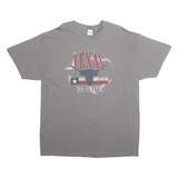 Texas Mens T-Shirt Grey USA XL