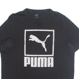 PUMA Mens T-Shirt Black 2XL