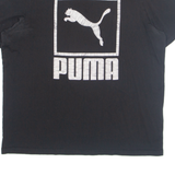 PUMA Mens T-Shirt Black 2XL