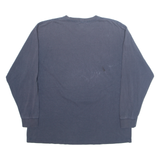 CARHARTT Mens T-Shirt Blue Long Sleeve XL