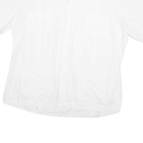 Mens Plain Shirt White L