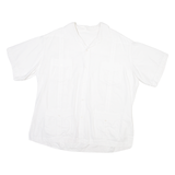 Mens Plain Shirt White L