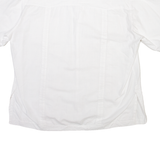 Mens Plain Shirt White L