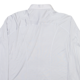 LIBERO Mens Plain Shirt Blue Long Sleeve M