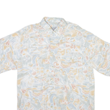 GET IT ALL Mens Shirt Blue Crazy Pattern M