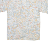 GET IT ALL Mens Shirt Blue Crazy Pattern M