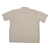 FILA Mens Plain Shirt Brown XL