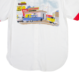 VERSE Truck Drive In Womens Shirt White S