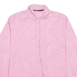 ZARA Womens Plain Shirt Pink Long Sleeve M