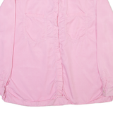 ZARA Womens Plain Shirt Pink Long Sleeve M