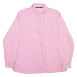 ZARA Womens Plain Shirt Pink Long Sleeve M