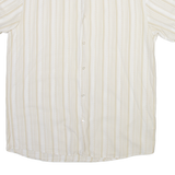 S.OLIVER Mens Shirt White Striped L